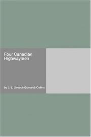 Cover of: Four Canadian Highwaymen