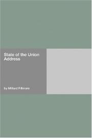 Cover of: State of the Union Address