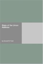 Cover of: State of the Union Address