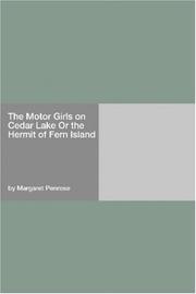 Cover of: The Motor Girls on Cedar Lake Or the Hermit of Fern Island