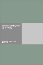 Cover of: Verses and Rhymes By the Way