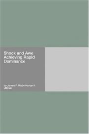 Cover of: Shock and Awe: Achieving Rapid Dominance