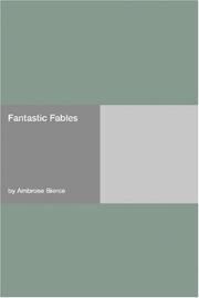 Cover of: Fantastic Fables | Ambrose Bierce