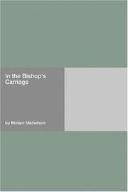 Cover of: In the Bishop