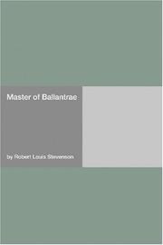 Cover of: Master of Ballantrae by Robert Louis Stevenson