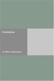 Cover of: Coriolanus by William Shakespeare