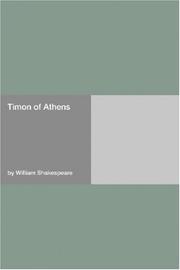Cover of: Timon of Athens | William Shakespeare