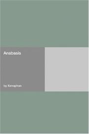 Cover of: Anabasis by Xenophon