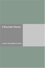 Cover of: A Mountain Woman