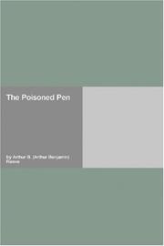 Cover of: The Poisoned Pen by Arthur B. Reeve, Arthur B. Reeve