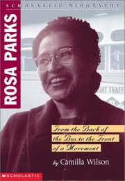 Cover of: Rosa Parks Biography (Scholastic Biography) by Cammie Wilson
