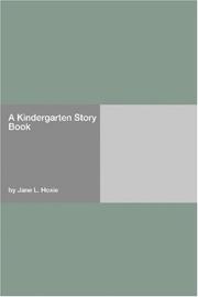 Cover of: A Kindergarten Story Book