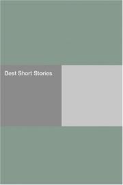 Cover of: Best Short Stories