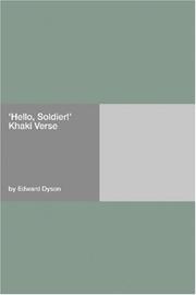 Cover of: 'Hello, Soldier!' Khaki Verse by Edward Dyson