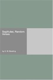 Cover of: Sagittulae, Random Verses