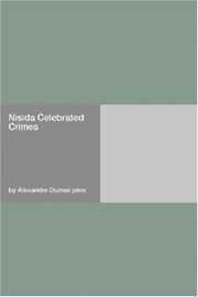 Cover of: Nisida Celebrated Crimes by Alexandre Dumas