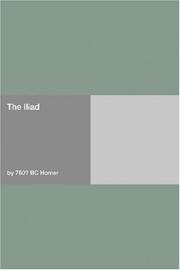Cover of: The Iliad