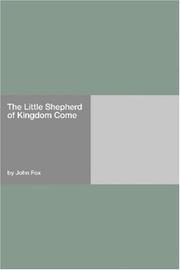 Cover of: The Little Shepherd of Kingdom Come