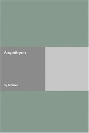 Cover of: Amphitryon by Molière