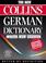 Cover of: Collins German-English, English-German Dictionary