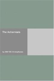 Cover of: The Acharnians by Aristophanes