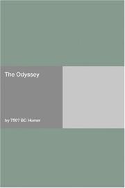 Cover of: The Odyssey by 