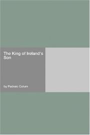 Cover of: The King of Ireland's Son by Padraic Colum