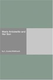 Cover of: Marie Antoinette and Her Son