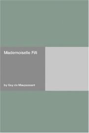 Cover of: Mademoiselle Fifi by Guy de Maupassant