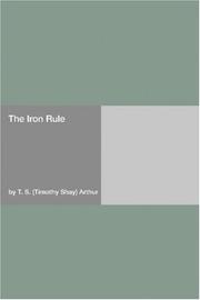 Cover of: The Iron Rule