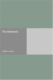 Cover of: The Alchemist by Ben Jonson