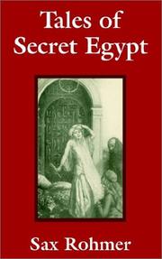 Cover of: Tales of Secret Egypt
