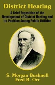 Front cover of District Heating by S. Morgan Bushnell