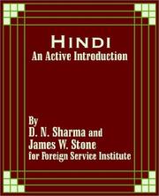 Cover of: Hindi: An Active Introduction