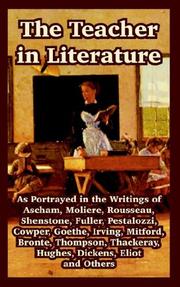 Cover of: The Teacher in Literature