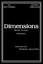 Cover of: Dimensions | Barbara Jean Vega