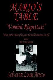 Cover of: Mario's Table