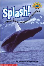 Cover of: Splash! A Book About Whales And Dolphins