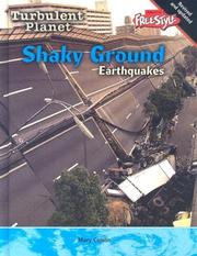 Cover of: Shaky Ground (Turbulent Planet) | Mary Colson