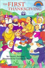 Cover of: First Thanksgiving, The by Garnet Jackson