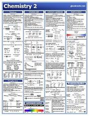 Cover of: Chemistry 2 Reference Card by Gregory Book