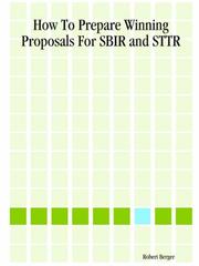 Cover of: How To Prepare Winning Proposals For Sbir And Sttr