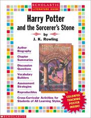 Cover of: Literature Guide: Harry Potter and the Sorcerer's Stone (Grades 4-8)