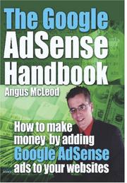 Cover of: The Google AdSense Handbook