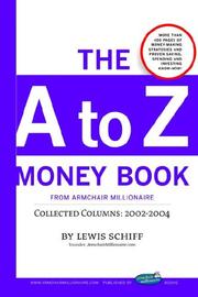 Cover of: The A to Z Money Book from Armchair Millionaire