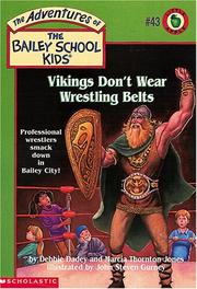 Cover of: Vikings don't wear wrestling belts by Debbie Dadey