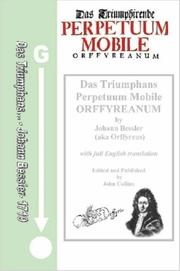 Cover of: Das Triumphirende