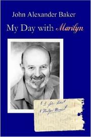 Cover of: My Day With Marilyn