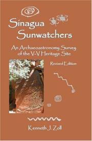 Cover of: Sinagua Sunwatchers by Kenneth Zoll