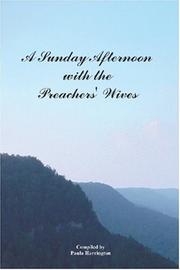 Cover of: A Sunday Afternoon with the Preachers' Wives